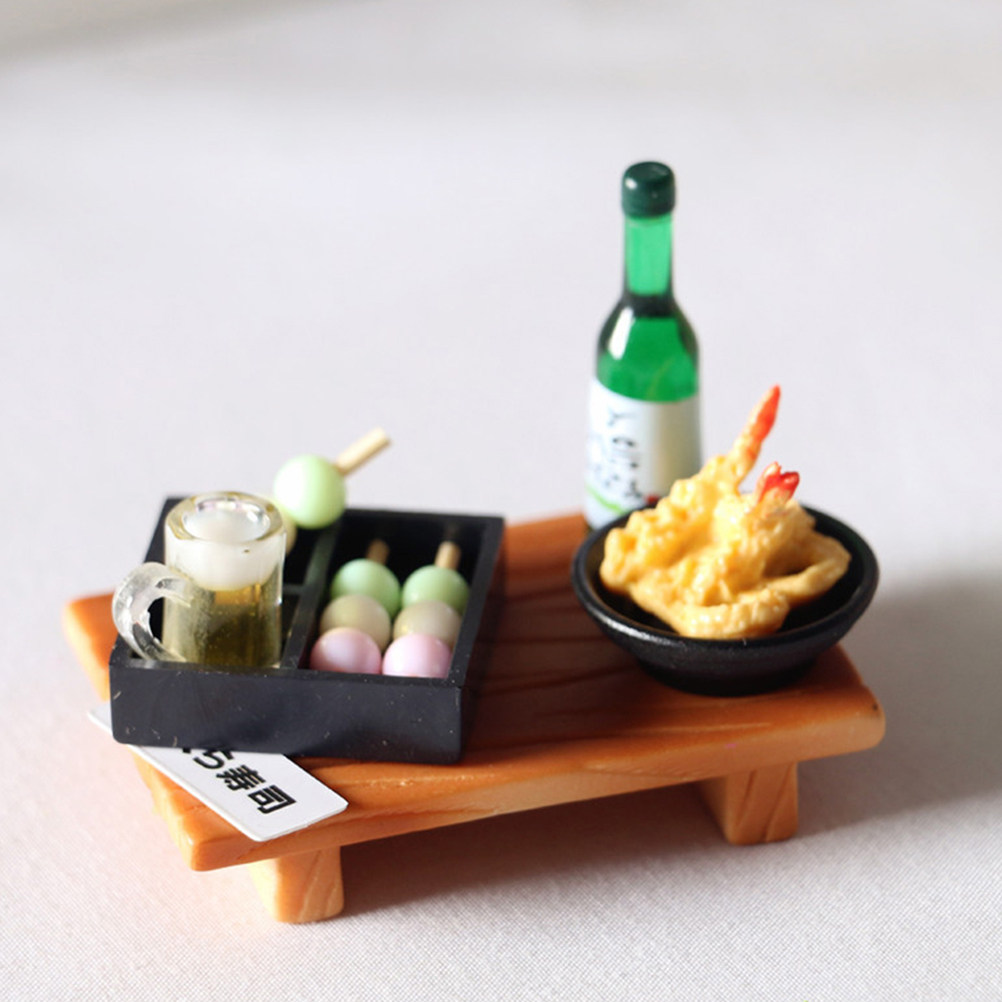 3Pcs Mini Sushi Realistic Deco - Japanese Lifestyle Food ulasan dan harga