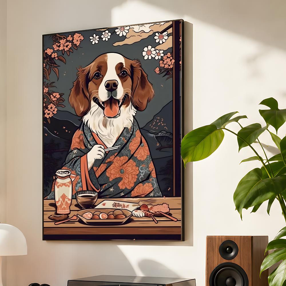 Retro Japan Style Dog Eating J - Japanese Lifestyle Food ulasan dan harga