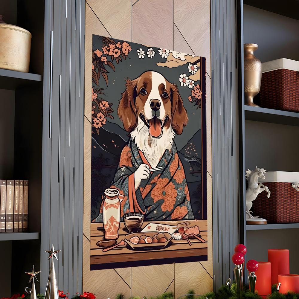 Retro Japan Style Dog Eating J - Japanese Lifestyle Food ulasan dan harga