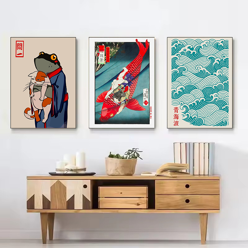 Retro Abstract Japanese Cultur - Japanese Lifestyle Culture ulasan dan harga