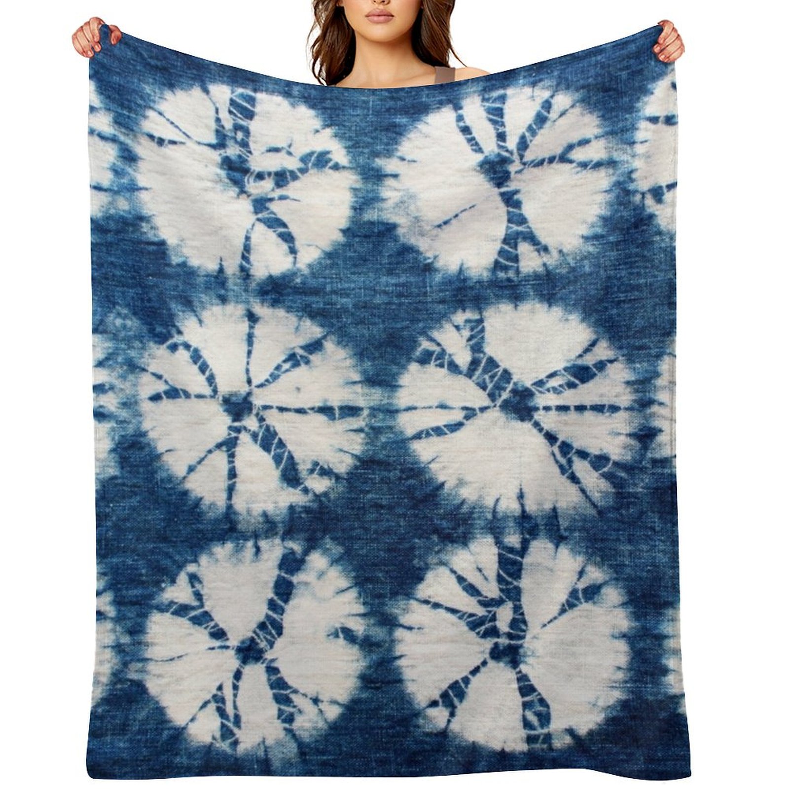 Shibori Circles, Indigo, Tie D - Shibori Tie Dye ulasan dan harga