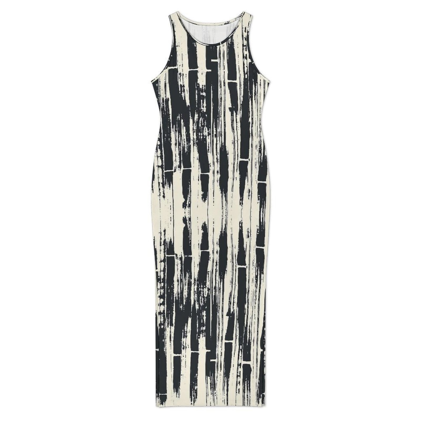 Black Tie Dye Dress Sleeveless - Shibori Tie Dye ulasan dan harga