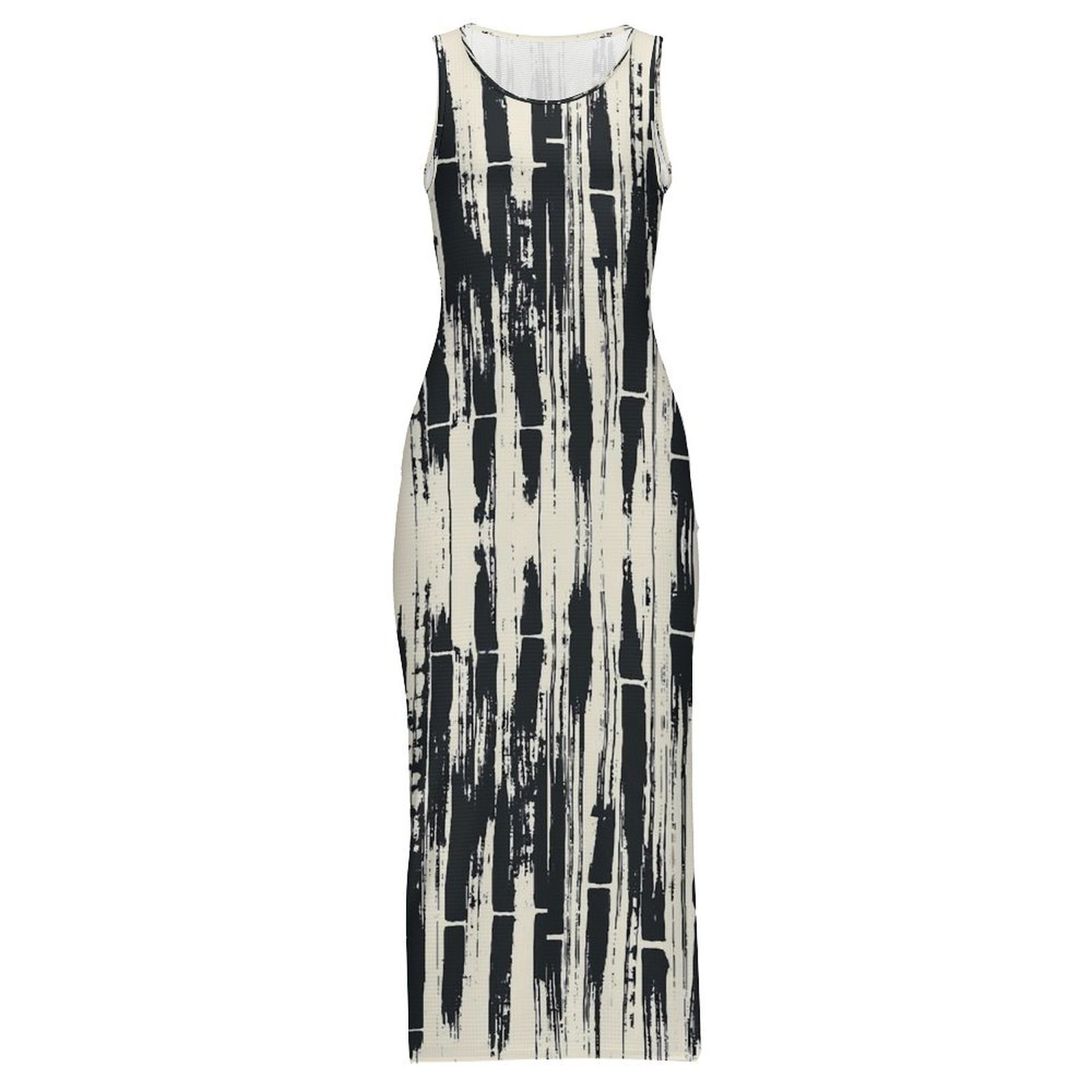 Black Tie Dye Dress Sleeveless - Shibori Tie Dye ulasan dan harga