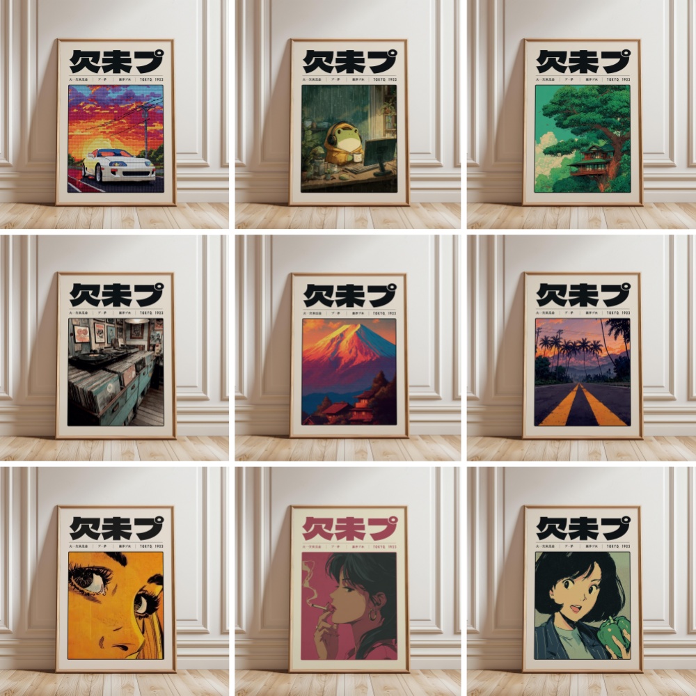 Retro Tokyo Vaporwave Pop Cult - Japanese Lifestyle Culture ulasan dan harga